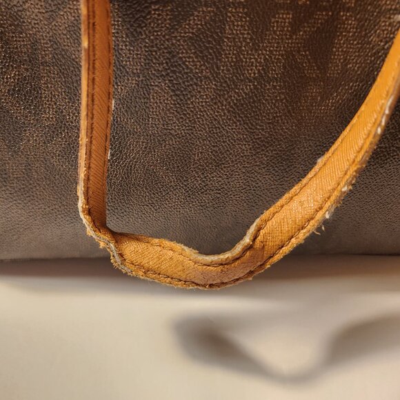 Michael Kors Logo Brown Tote Bag - Great Restoration Project - Picture 5 of 13